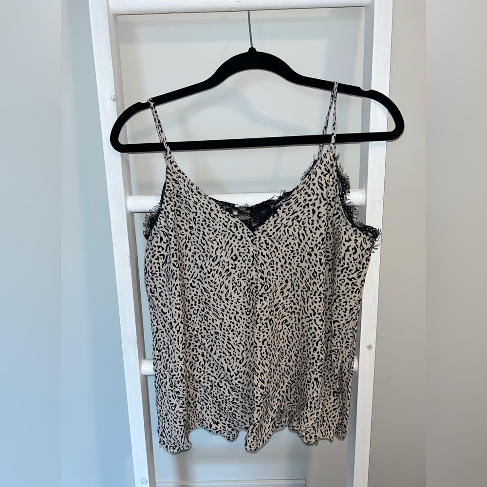 Cheetah Print Tank Top